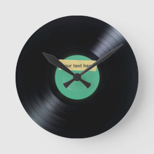 Vinyl Record Clock