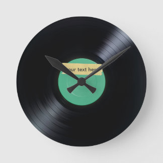 Vinyl Record Clock