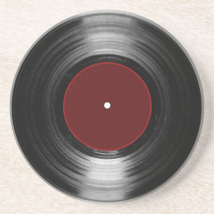 vinyl record coaster