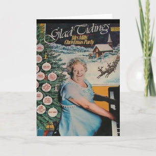 Vinyl Record Cover Christmas card