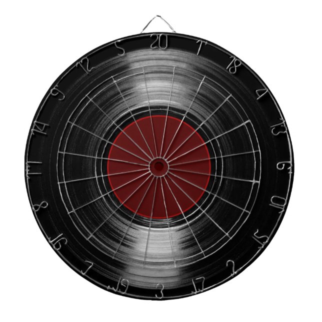 vinyl record dartboard (Front)