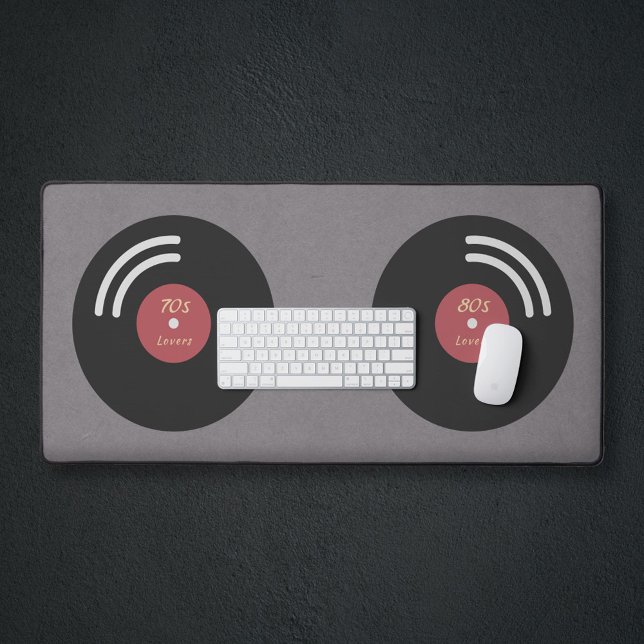 Vinyl Record Desk Mat (Vinyl Record Desk Mat)