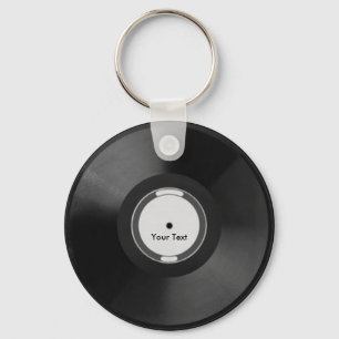 Vinyl.Record Key Ring