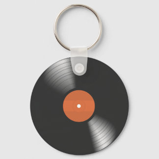 Vinyl Record Key Ring