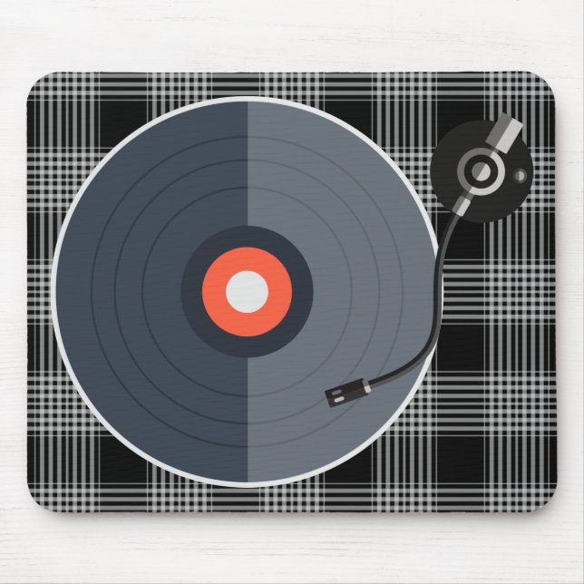 Vinyl Record Mousepad (Front)