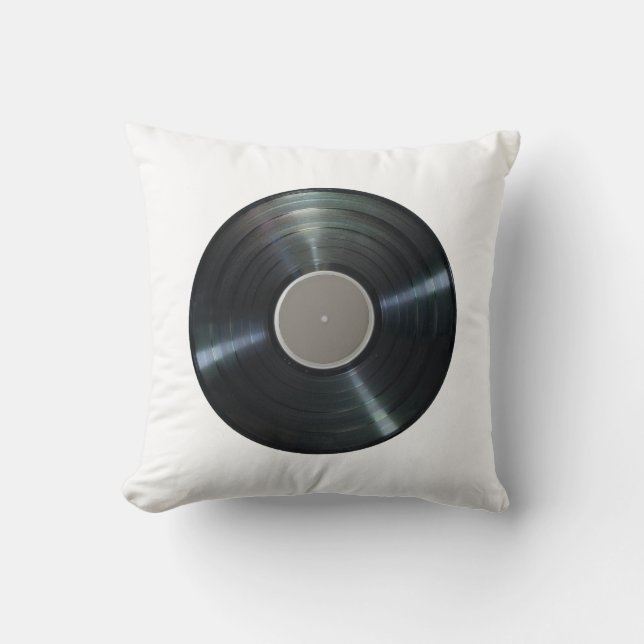 Vinyl Record Pillow (Front)