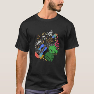 Vinyl Record Player I Turntable Player I Retro Mus T-Shirt