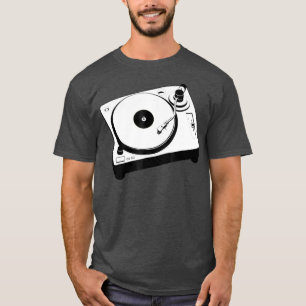 Vinyl Record Player Oldschool DJ Turntable T-Shirt