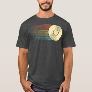 Vinyl Record Player Vintage Dj Music 3282 T-Shirt