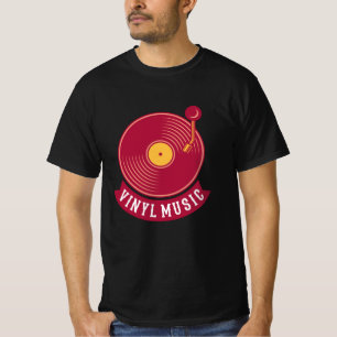 VINYL RECORD PLAYER VINYL RECORD Gift Retro Music T-Shirt
