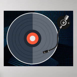 Vinyl Record Poster