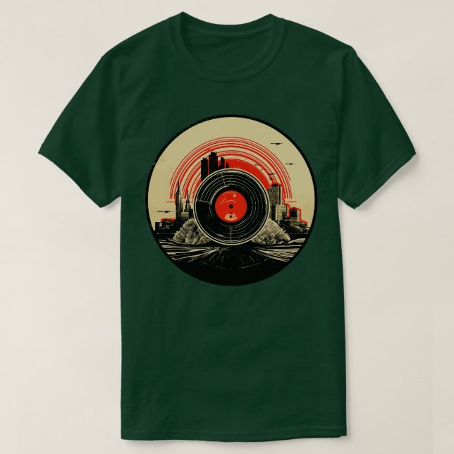 Vinyl record T-Shirt (Design Front)