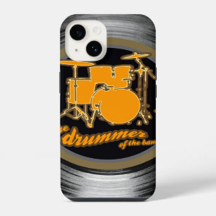 vinyl record ~ the drummer iPhone case