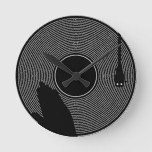 Vinyl Record Wall Clock