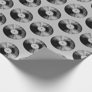Vinyl Record Wrapping Paper