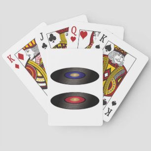 Vinyl Records Playing Cards