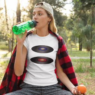 Vinyl Records Womens T-Shirt