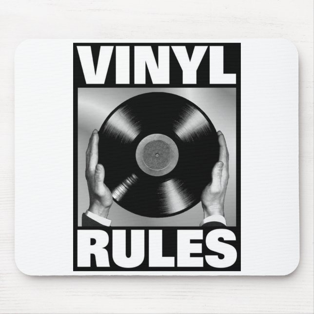 VINYL RULES MOUSE PAD (Front)