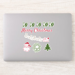 Vinyl Sticker - Christmas Theme 1