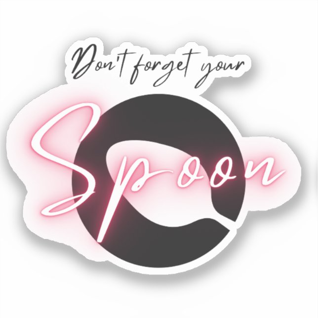 Vinyl Sticker - New Spoonie Sister Logo (Front)