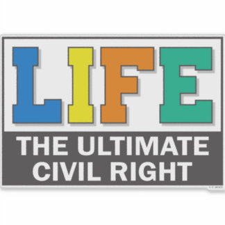 Vinyl sticker with a bold design.