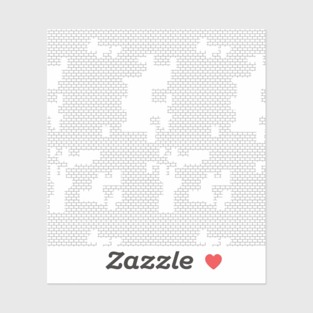 Vinyl Stickers | Custom Cut – Modern Design (Sheet)