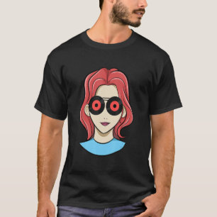 Vinyl Sunglasses Vinyl Records Lp Collector Women  T-Shirt