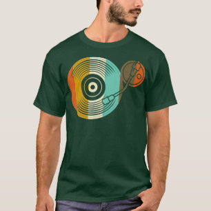 Vinyl Switch - Retro Turntable - DJ Vintage T-Shirt