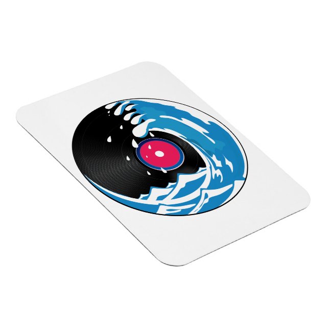 Vinyl Wave Magnet (Right Side)