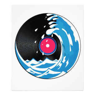 Vinyl Wave Photo Print