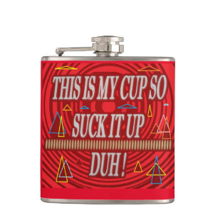Vinyl Wrapped Flask