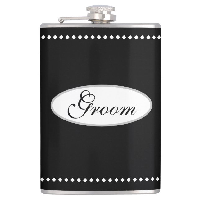 Vinyl Wrapped Flask (Front)