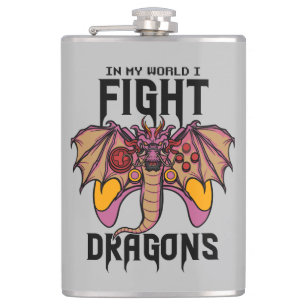 Vinyl Wrapped Flask