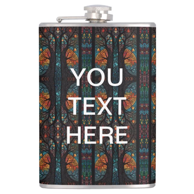 Vinyl Wrapped Flask (Front)