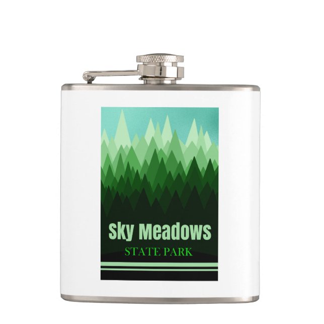 Vinyl Wrapped Flask (Front)