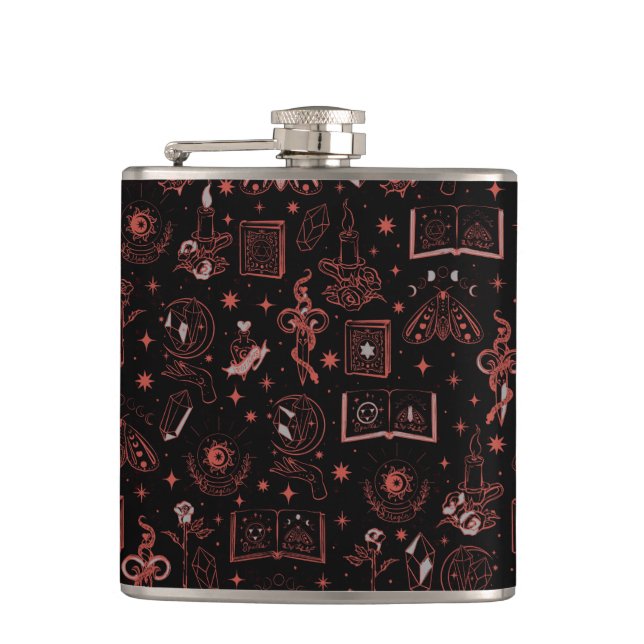Vinyl Wrapped Flask (Front)