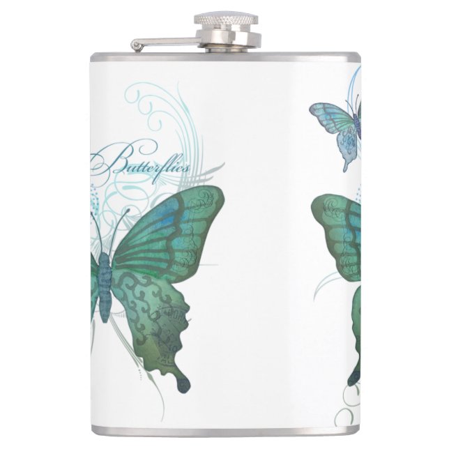 Vinyl Wrapped Flask (Front)