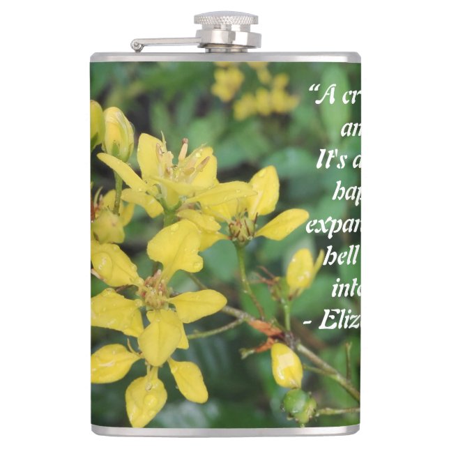 Vinyl Wrapped Flask (Front)