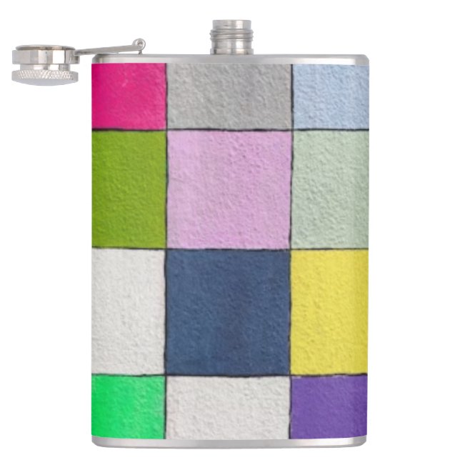 Vinyl Wrapped Flask (Opened)