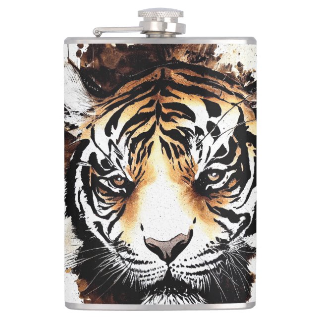 Vinyl Wrapped Flask (Front)