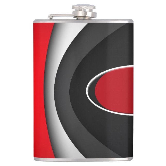 Vinyl Wrapped Flask (Front)