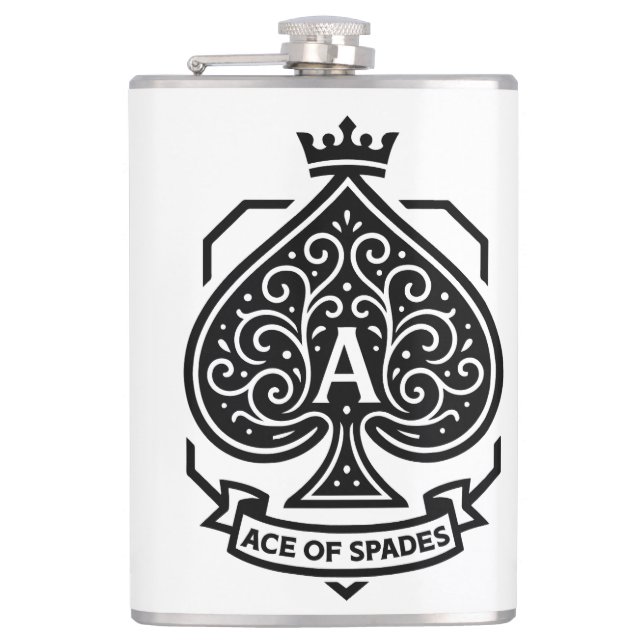 Vinyl Wrapped Flask (Front)