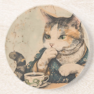 Vinyl Wrapped Flask Coaster
