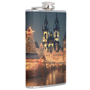 Vinyl Wrapped Flask Prague