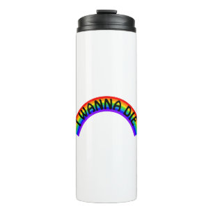 Vinyl Wrapped Flask Thermal Tumbler