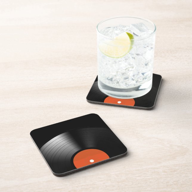Vinyle Record Coaster (Right Side)