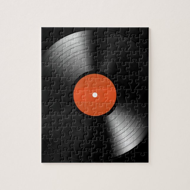 Vinyle Record Jigsaw Puzzle (Vertical)