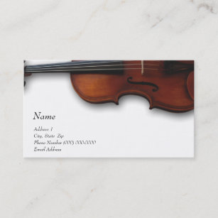 Viola Business Card for The Viola Store