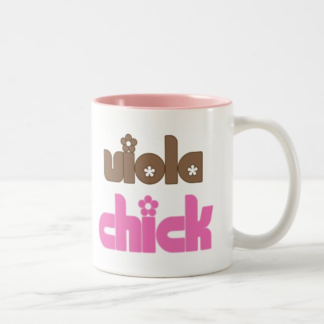 Viola Chick Two-Tone Coffee Mug (Right)