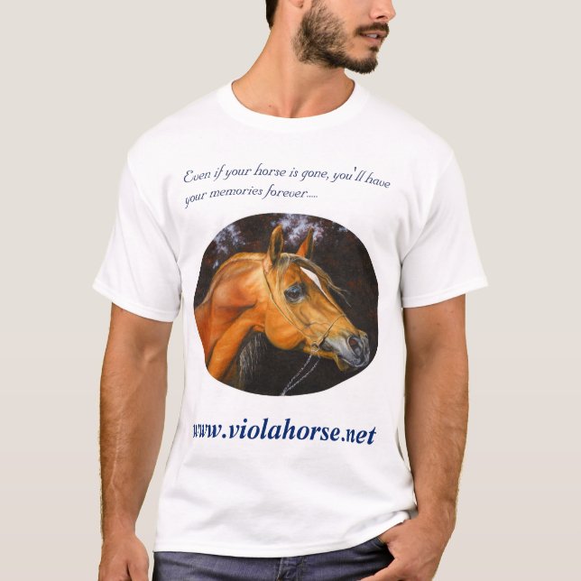 Viola Horse T-Shirt (Front)